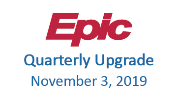 Image: Epic Upgrade in November